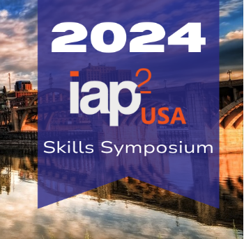 International Association of Public Participation logo with Saint Paul, Minnesota, in the background.
